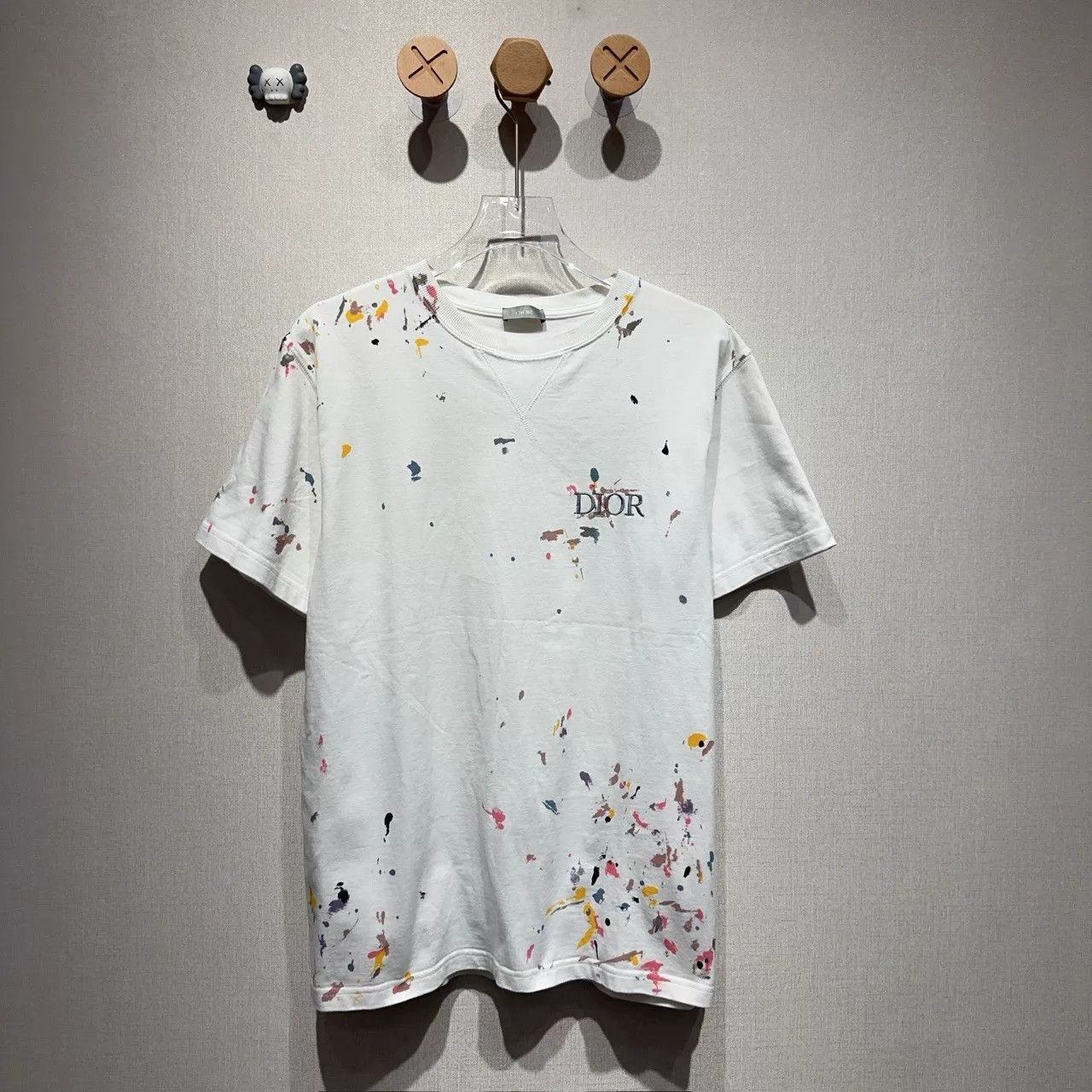 Dior Dior Graffiti Ink Splash Short Sleeve Tee S 99 New Size US S / EU 44-46 / 1 - 1 Thumbnail