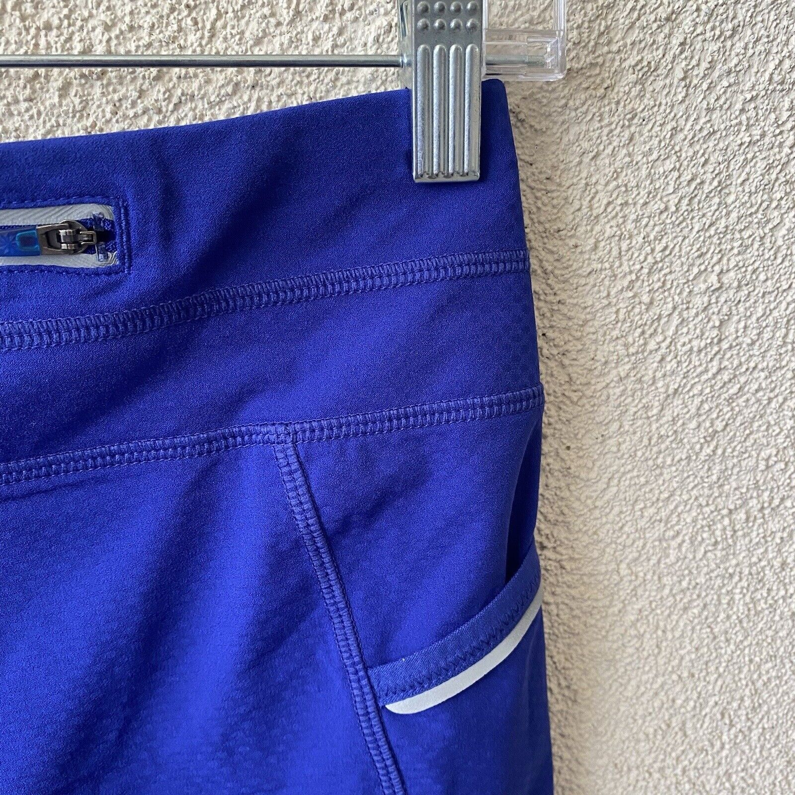 Athleta Athleta Dobby Be Free Knickers Blue Capri Blue Compression L Size 24" / US 00 / IT 34 - 9 Thumbnail