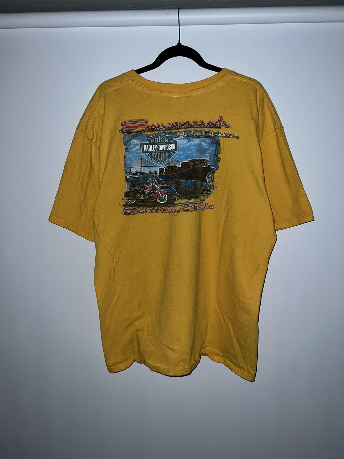 Harley Davidson × Vintage Vintage Harley Davidson Eagle T-Shirt Size US XXL / EU 58 / 5 - 2 Thumbnail