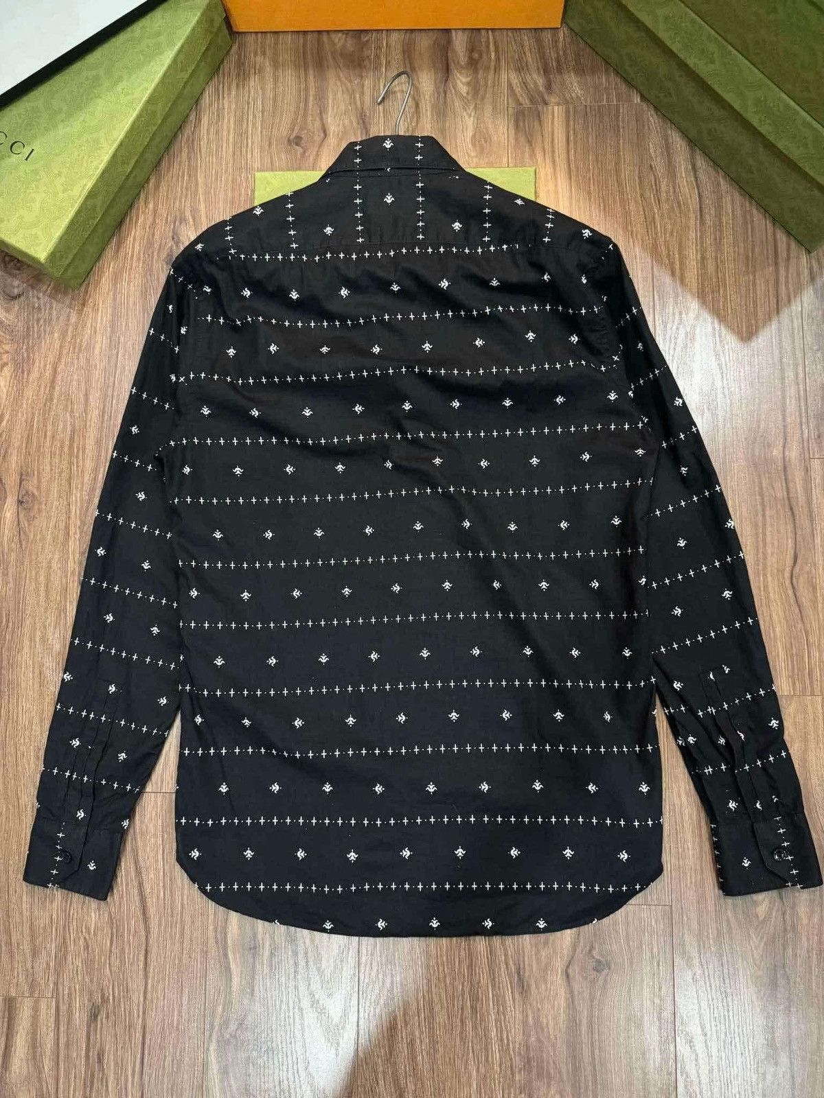 Saint Laurent Paris SAINT LAURENT PATTERN PRINTED VISCOSE SHIRT IT37 Size US XS / EU 42 / 0 - 2 Thumbnail