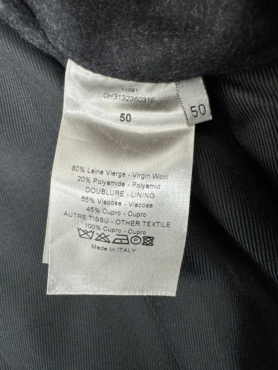 Dior 2000s Dior Grey Classy Wool Caban Jacket Size US M / EU 48-50 / 2 - 12 Thumbnail