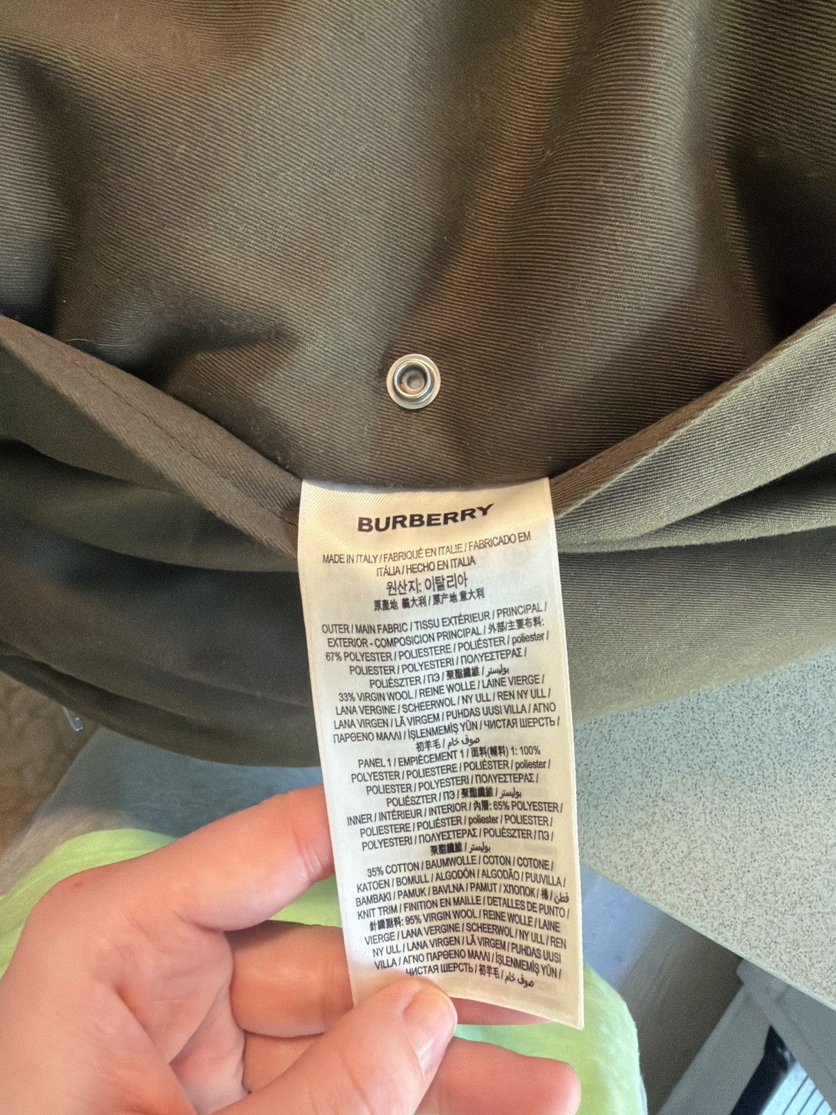 Burberry Burberry Purple and Green Reversible check Bomber Size US S / EU 44-46 / 1 - 8 Thumbnail