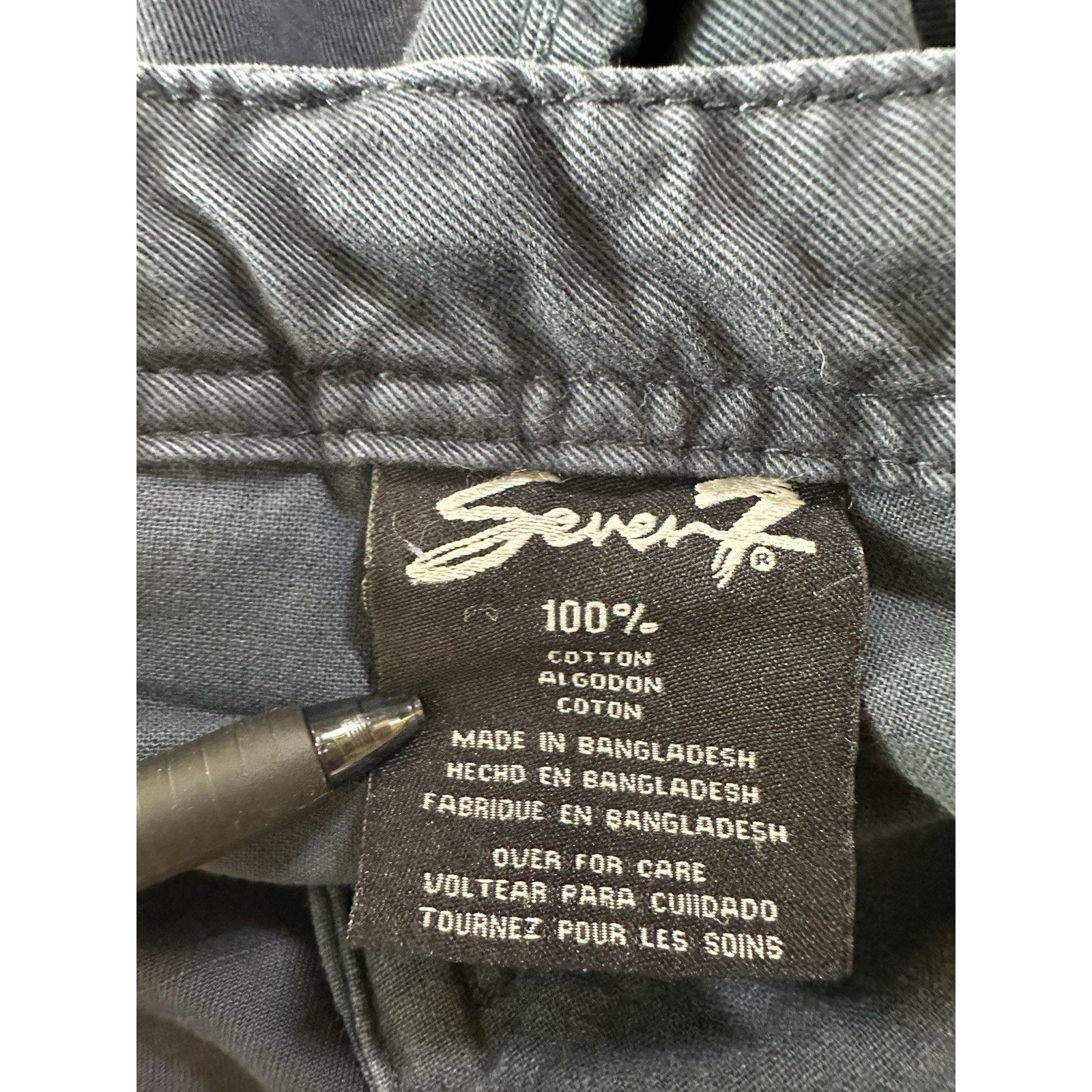 Seven 7 Seven 7 Bermuda Chino Shorts Navy Blue Men's Size 38 Casual Size US 38 / EU 54 - 3 Thumbnail