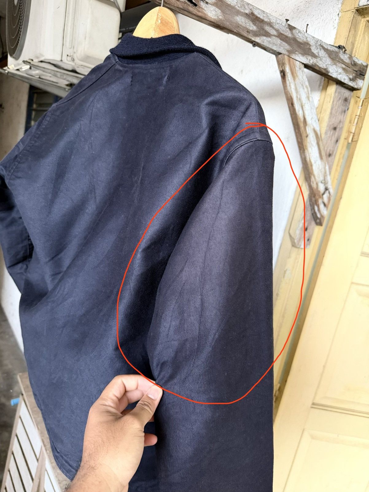 Mister Freedom Very Rare🔥 Mister Freedom N-1H Navy Deck Hook Jacket Size US M / EU 48-50 / 2 - 19 Thumbnail