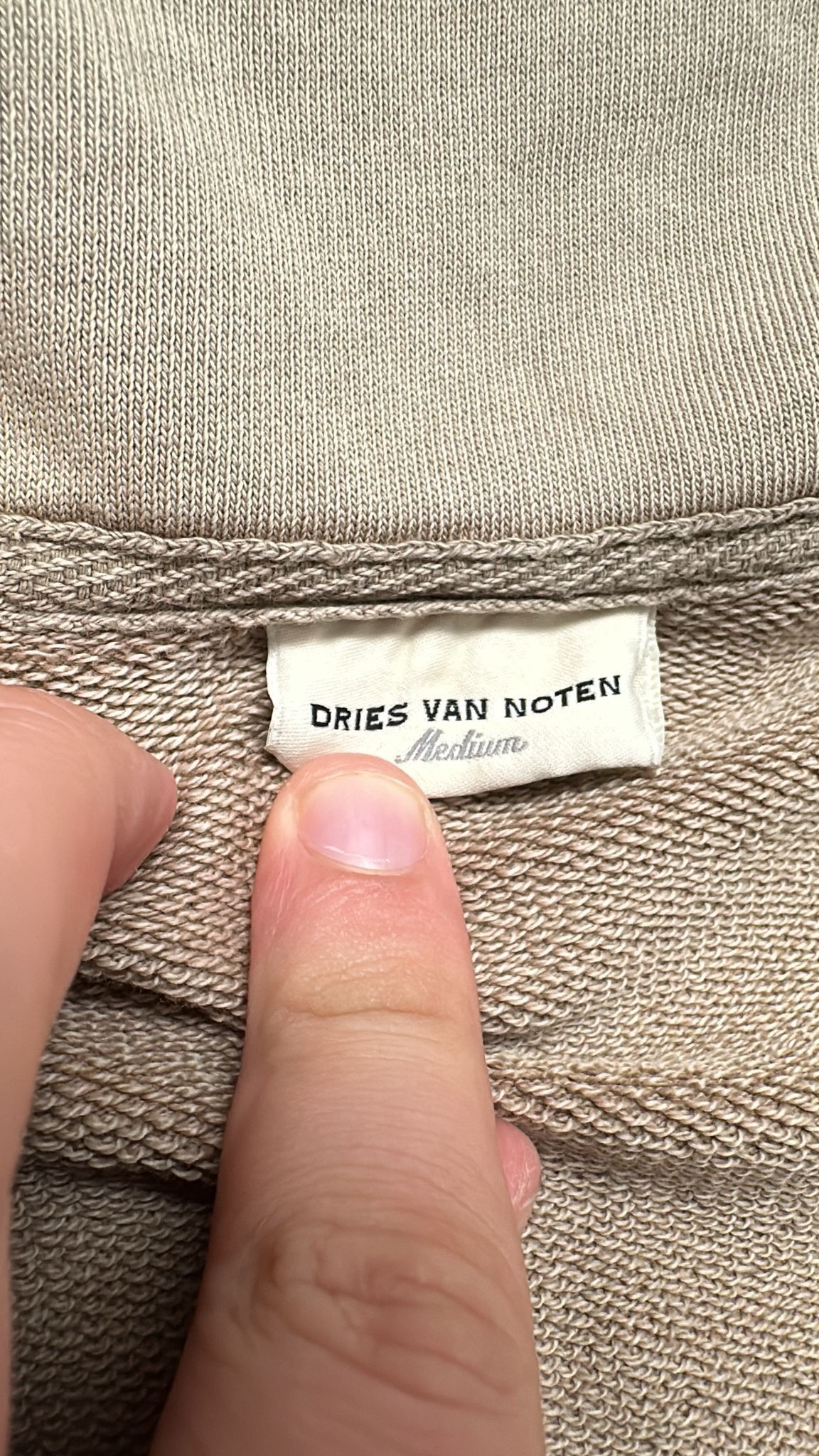 Dries Van Noten Dries Van Noten Hassette Cotton Jersey Sweatshirt Medium Size US M / EU 48-50 / 2 - 7 Thumbnail