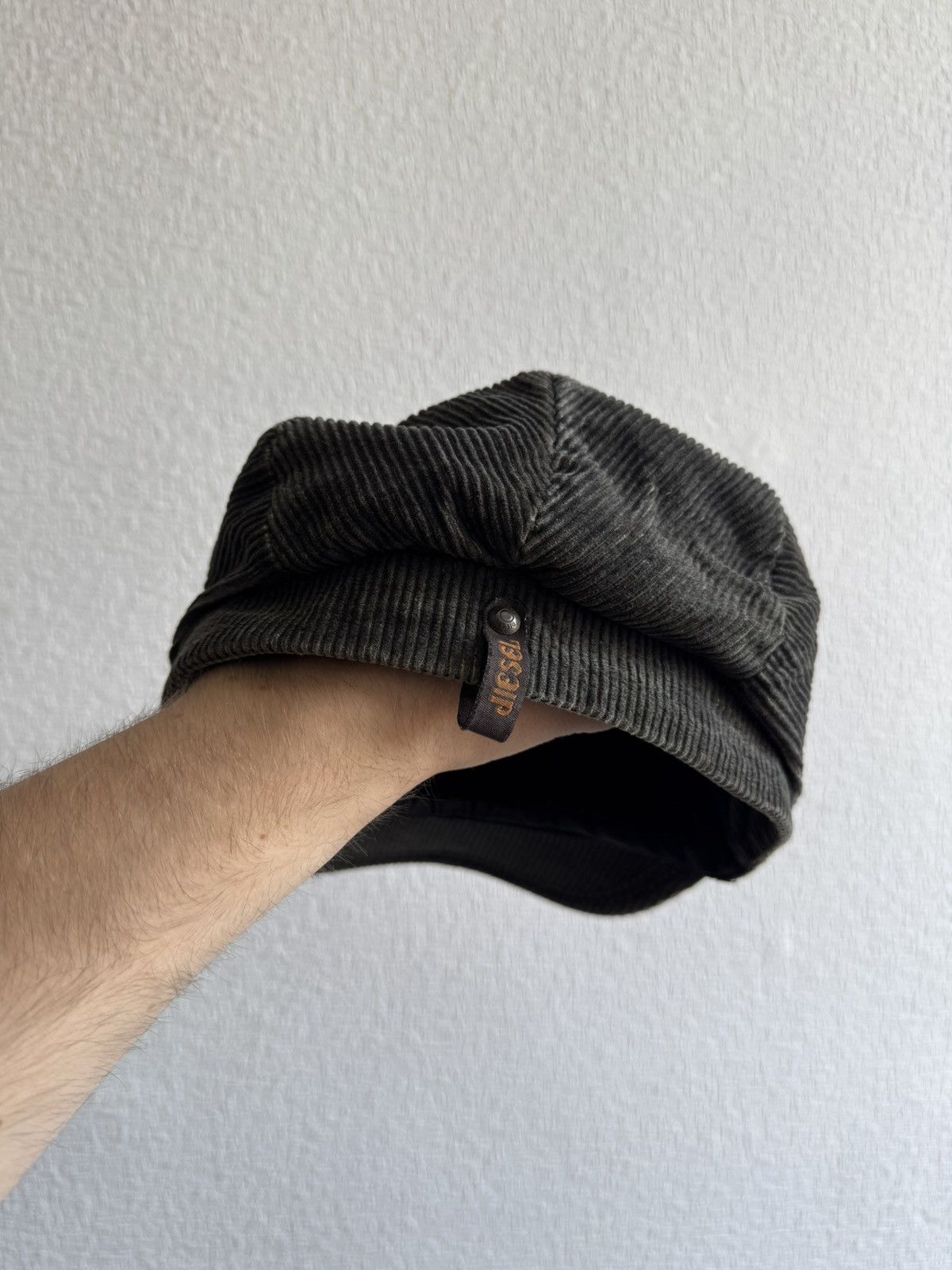 Diesel × Vintage DIESEL VINTAGE CORDUROY BARETTA CAP RARE 00s Size ONE SIZE - 9 Thumbnail