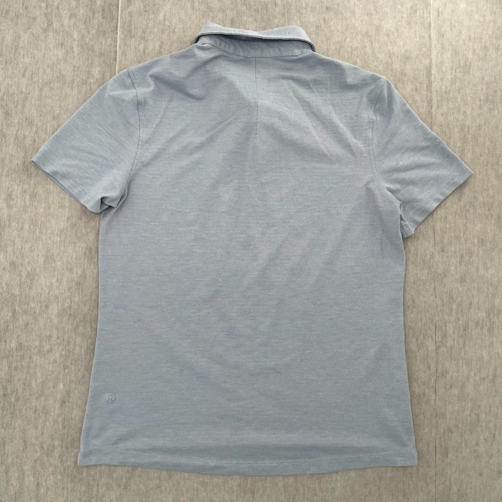 Lululemon VINTAGE Lululemon Polo Shirt Men Small Short Sleeve Activewear Blue Tech 90s Size US S / EU 44-46 / 1 - 2 Thumbnail