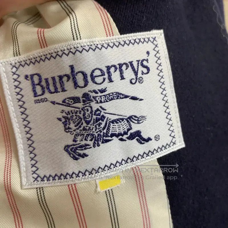 Burberry Burberry Blue Wool Women's Jacket. Size M / US 6-8 / IT 42-44 - 5 Thumbnail