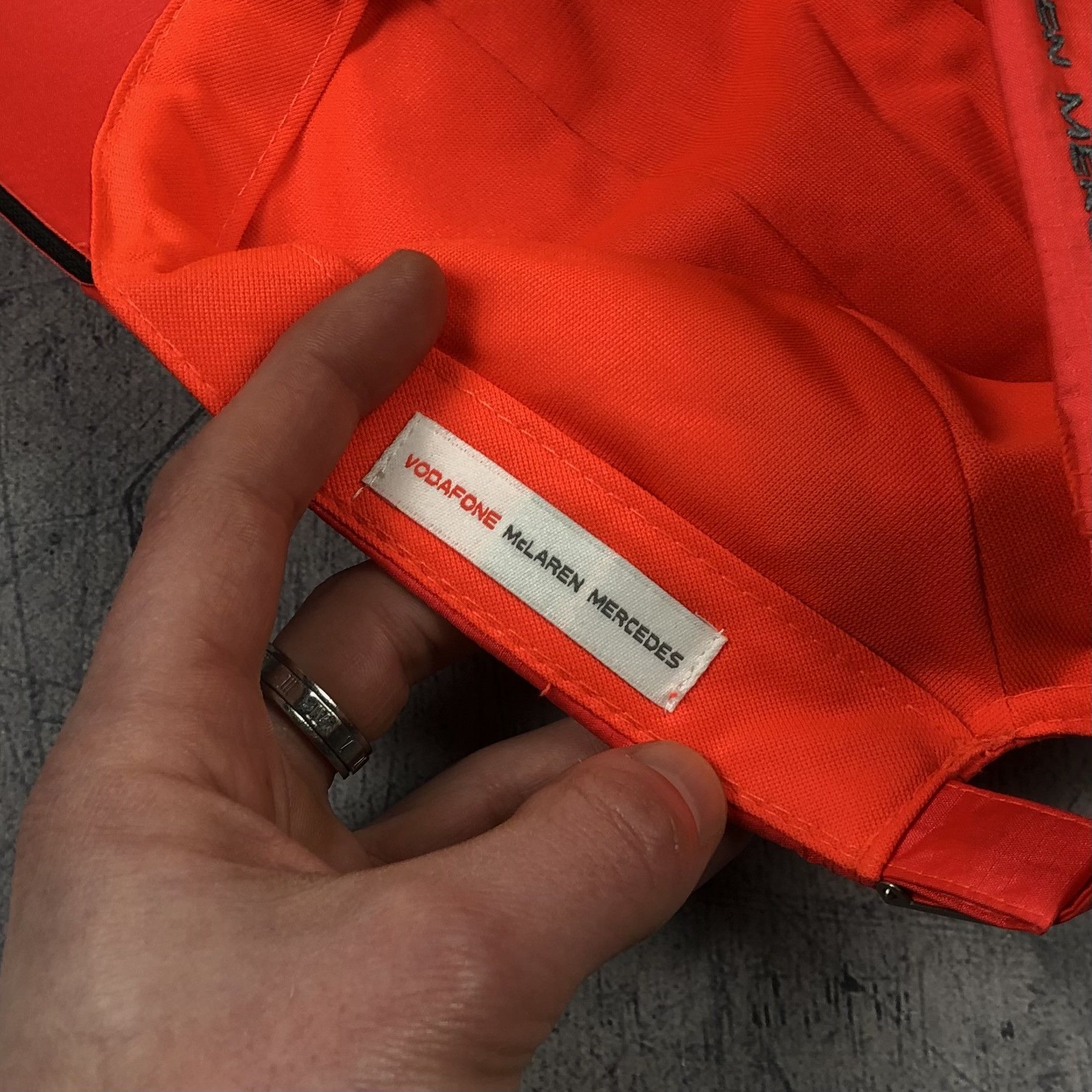 Malcolm McLaren Mercedes-Benz McLaren Vodafone Cap Size ONE SIZE - 8 Thumbnail