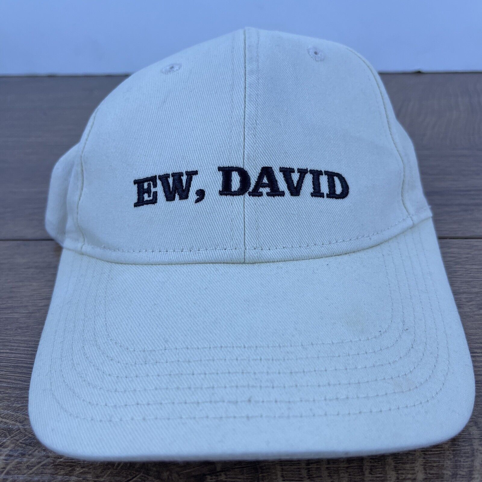Other Ew, David Hat Schitts Creek Hat White Hat Adjustable White A Size ONE SIZE - 1 Thumbnail