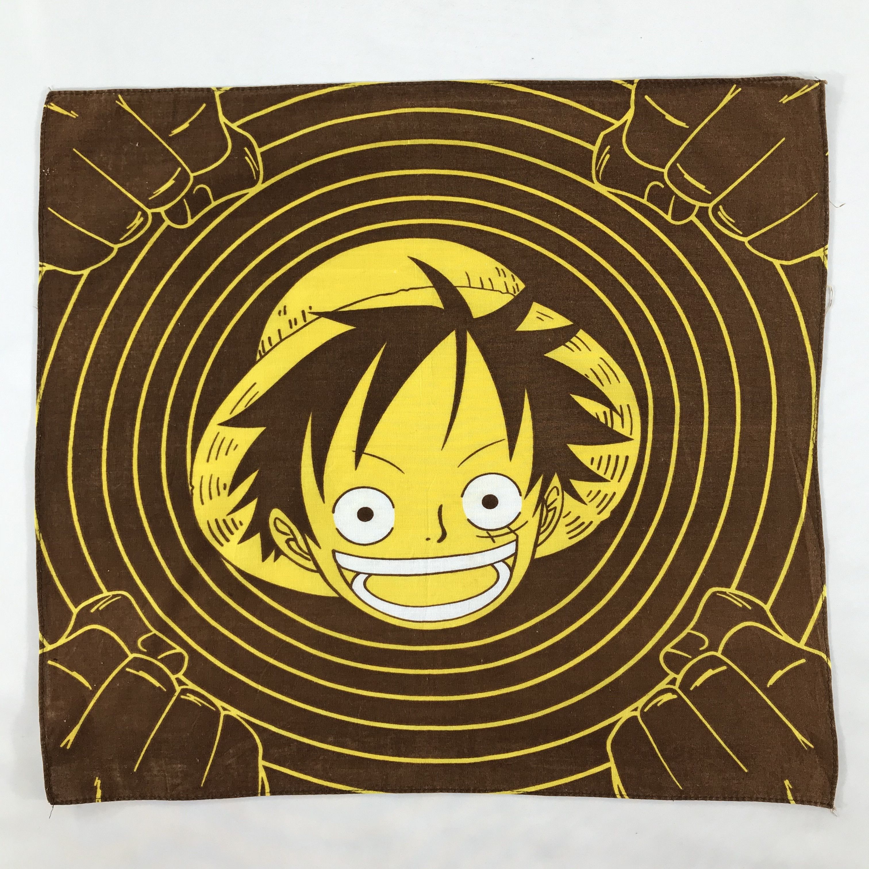 One Piece × Vintage One Piece Bandana / Handkerchief / Neckerchief - S1806 Size ONE SIZE - 1 Thumbnail