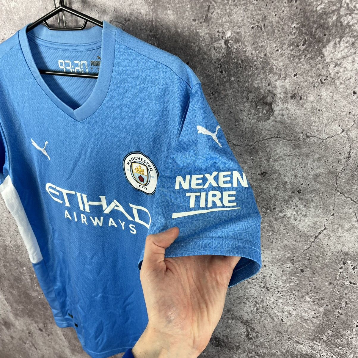 Puma Manchester City 2021/2022 Home Jersey 93:20 Size L Size US L / EU 52-54 / 3 - 4 Thumbnail