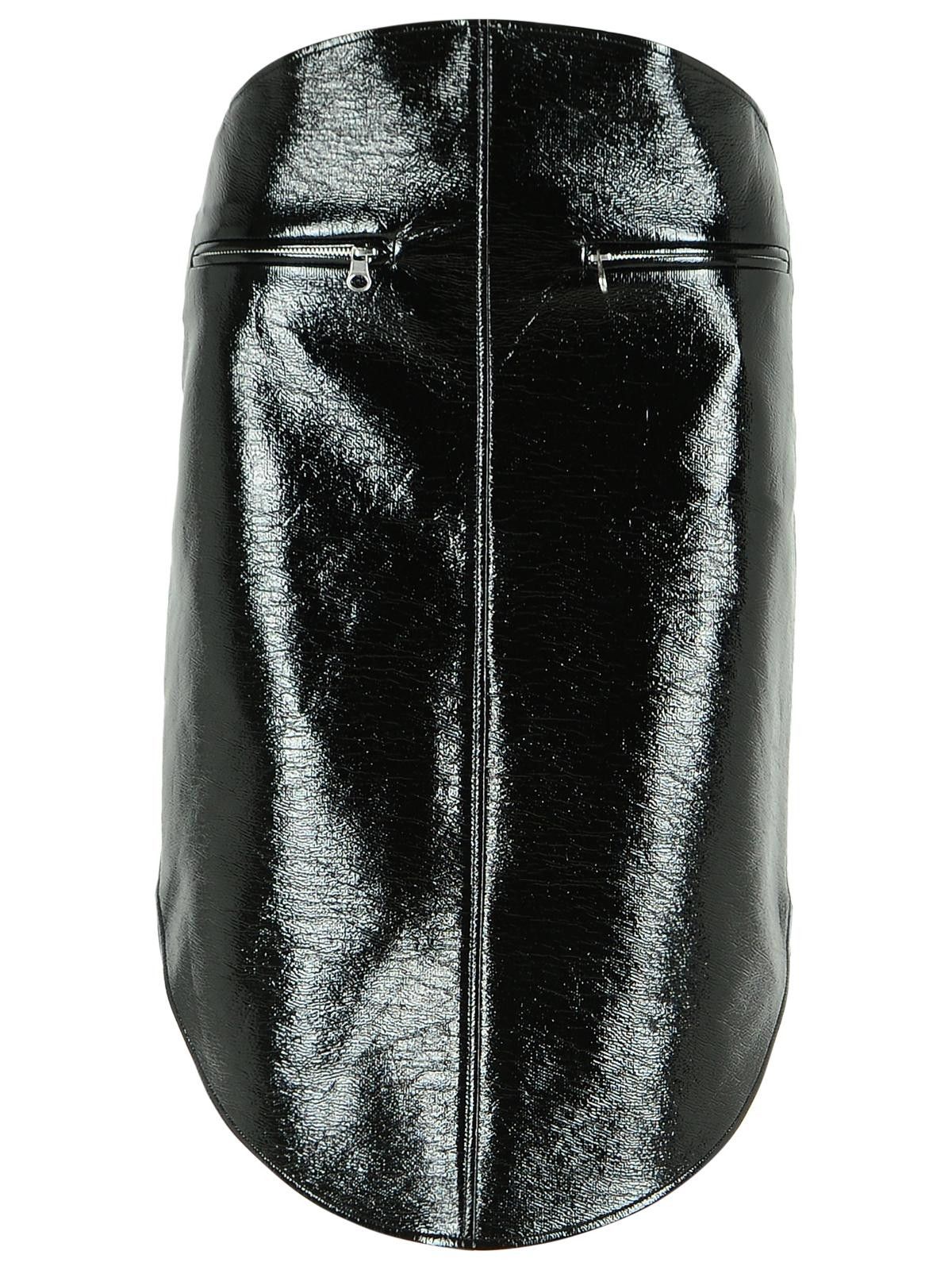 Courreges COURREGES Black Cotton Blend Skirt Size 27" / US 4 / IT 40 - 1 Thumbnail