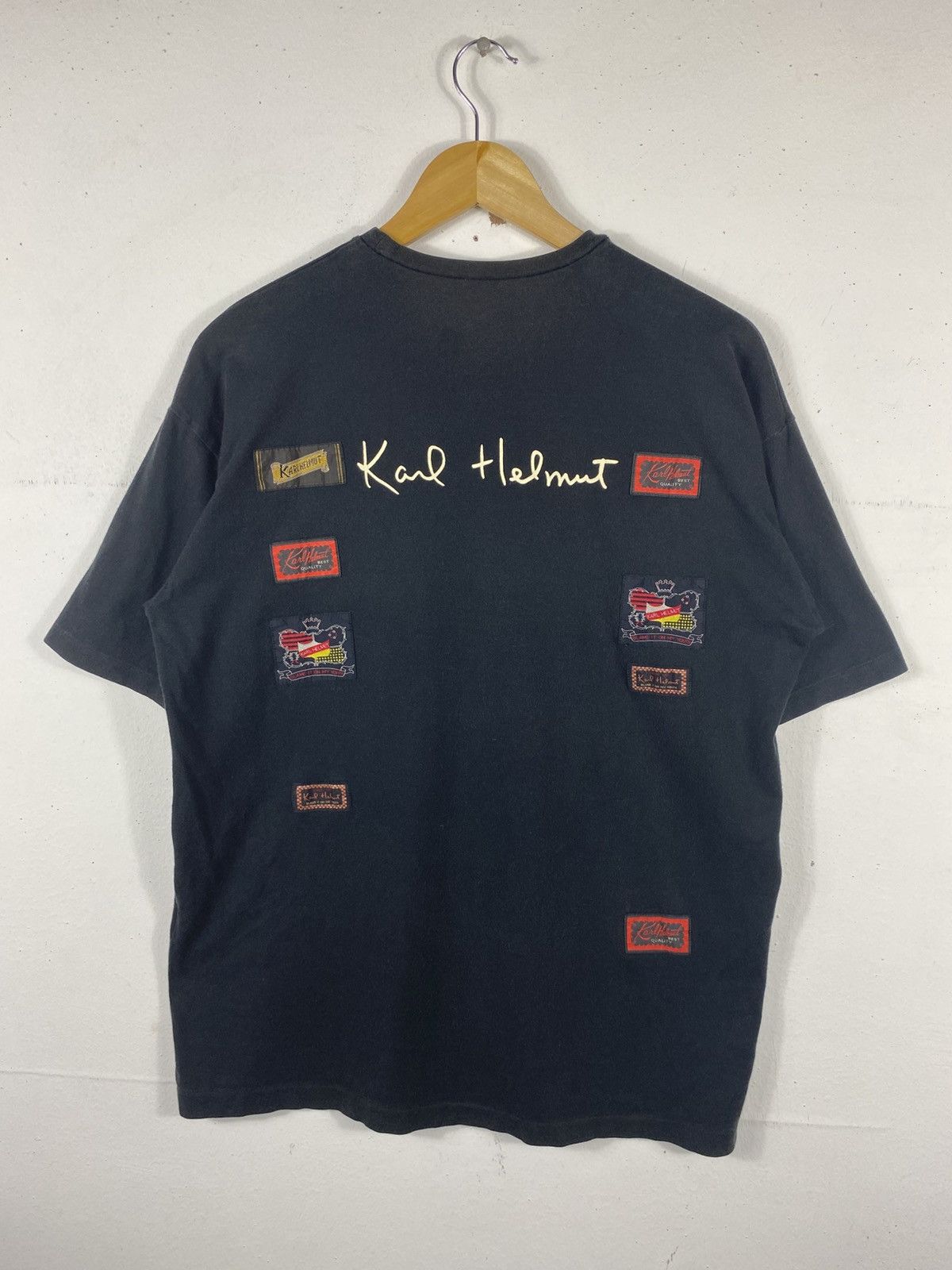 Karl Helmut Karl Helmut Patches T-Shirt Size US M / EU 48-50 / 2 - 4 Thumbnail