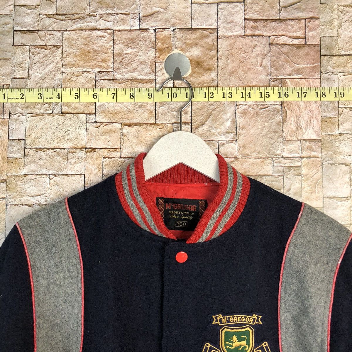 McGregor × Vintage Mc Gregor Dark Blue Bombers Jacket #A880 Size US S / EU 44-46 / 1 - 4 Thumbnail