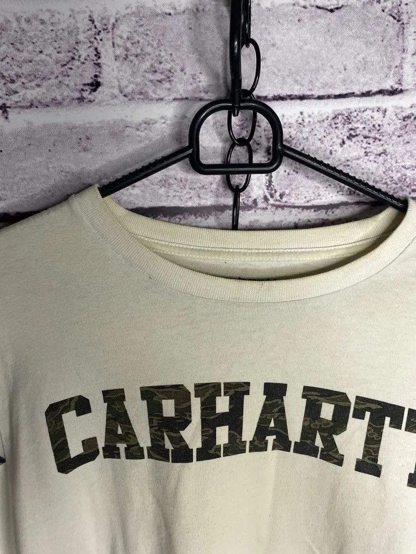 Carhartt Men's vintage long sleeve T-shirt Carhartt camo logo Size US M / EU 48-50 / 2 - 3 Thumbnail
