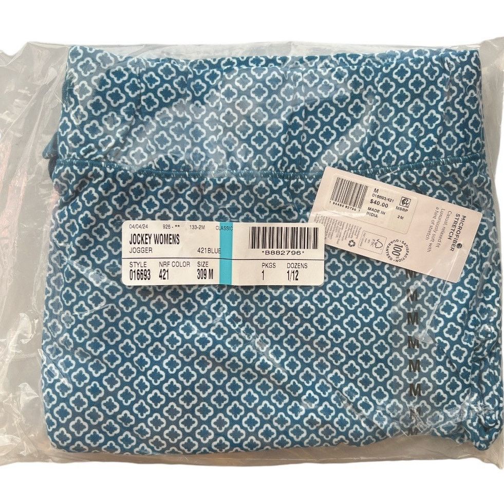 Jockey Jockey Soft Essentials Jogger Blue Cove Geo, S Size 26" / US 2 / IT 38 - 7 Thumbnail