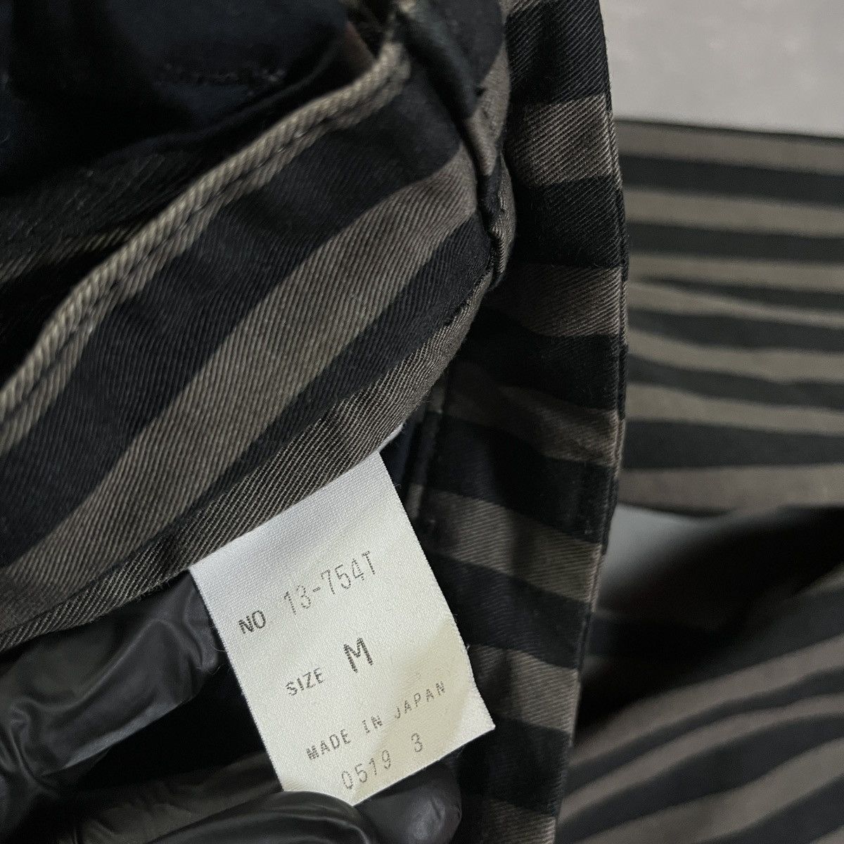 Japanese Brand 2000s D.M.G Japan Made Striped Trousers / Workwear Pants Size US 28 / EU 44 - 5 Thumbnail
