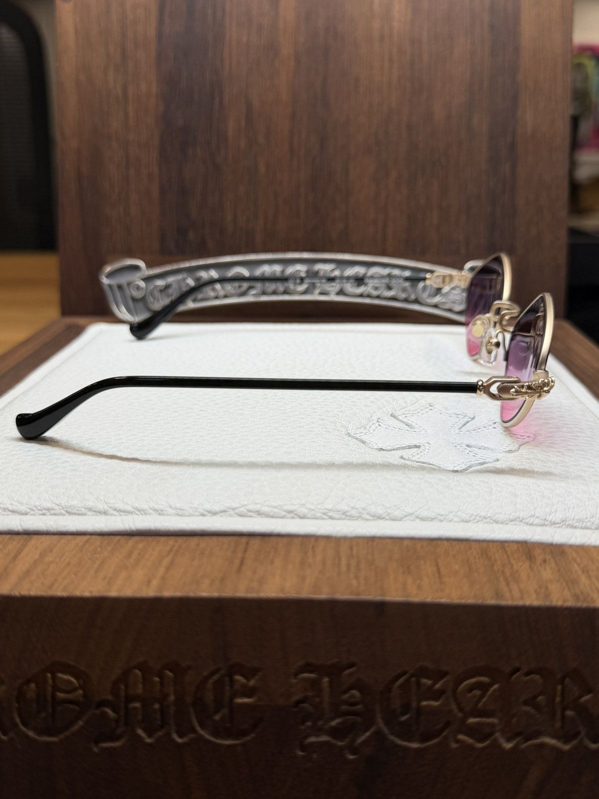Chrome Hearts Chrome Hearts Diamond Dog Sunglasses Size ONE SIZE - 7 Thumbnail