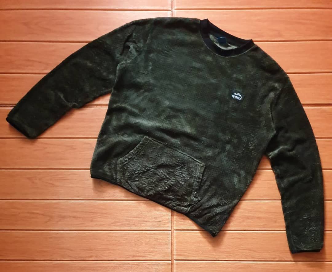 Japanese Brand Outdoor product green colour Sweater Size US XL / EU 56 / 4 - 1 Thumbnail