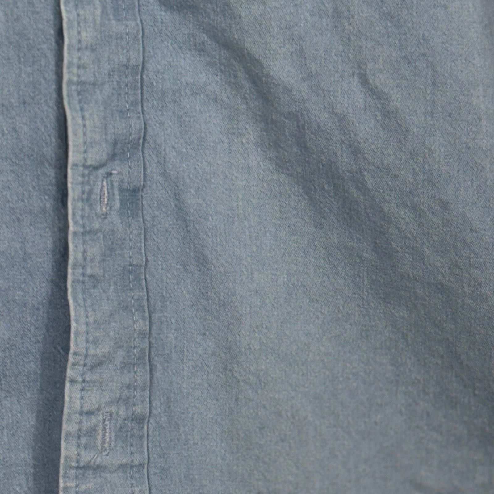 Wrangler Wrangler Men's Small Short Sleeve Denim Shirt Size US S / EU 44-46 / 1 - 5 Thumbnail