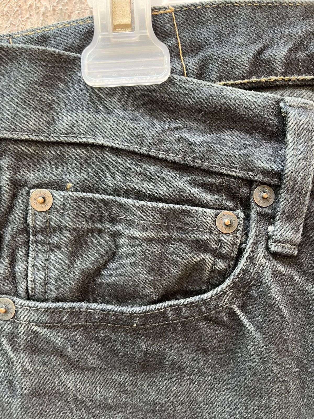 Denime Denime Japan Black Wash Size US 28 / EU 44 - 7 Thumbnail