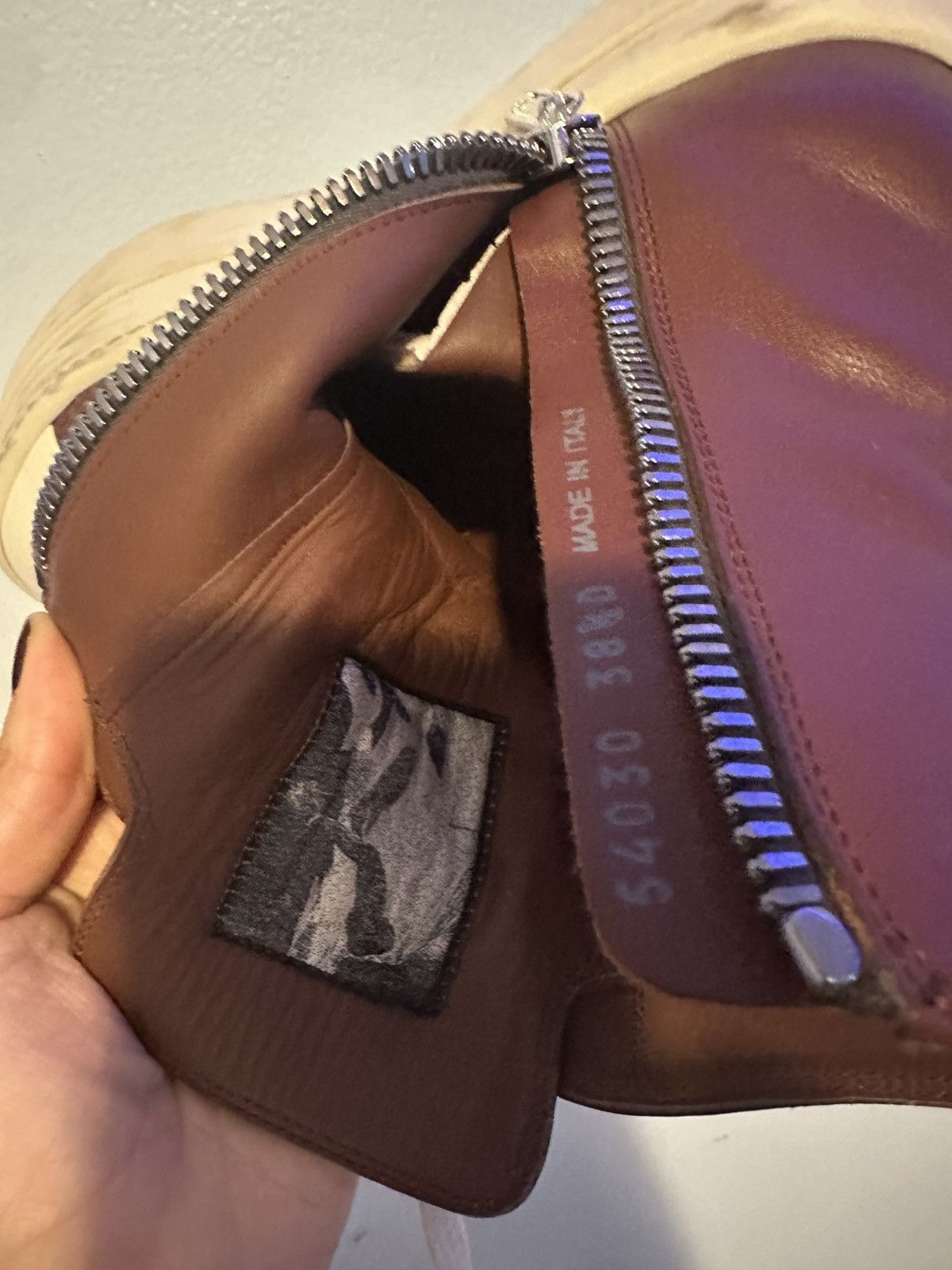 Rick Owens Rick Owen’s Platforms Ramones Size US 8.5 / IT 38.5 - 7 Thumbnail
