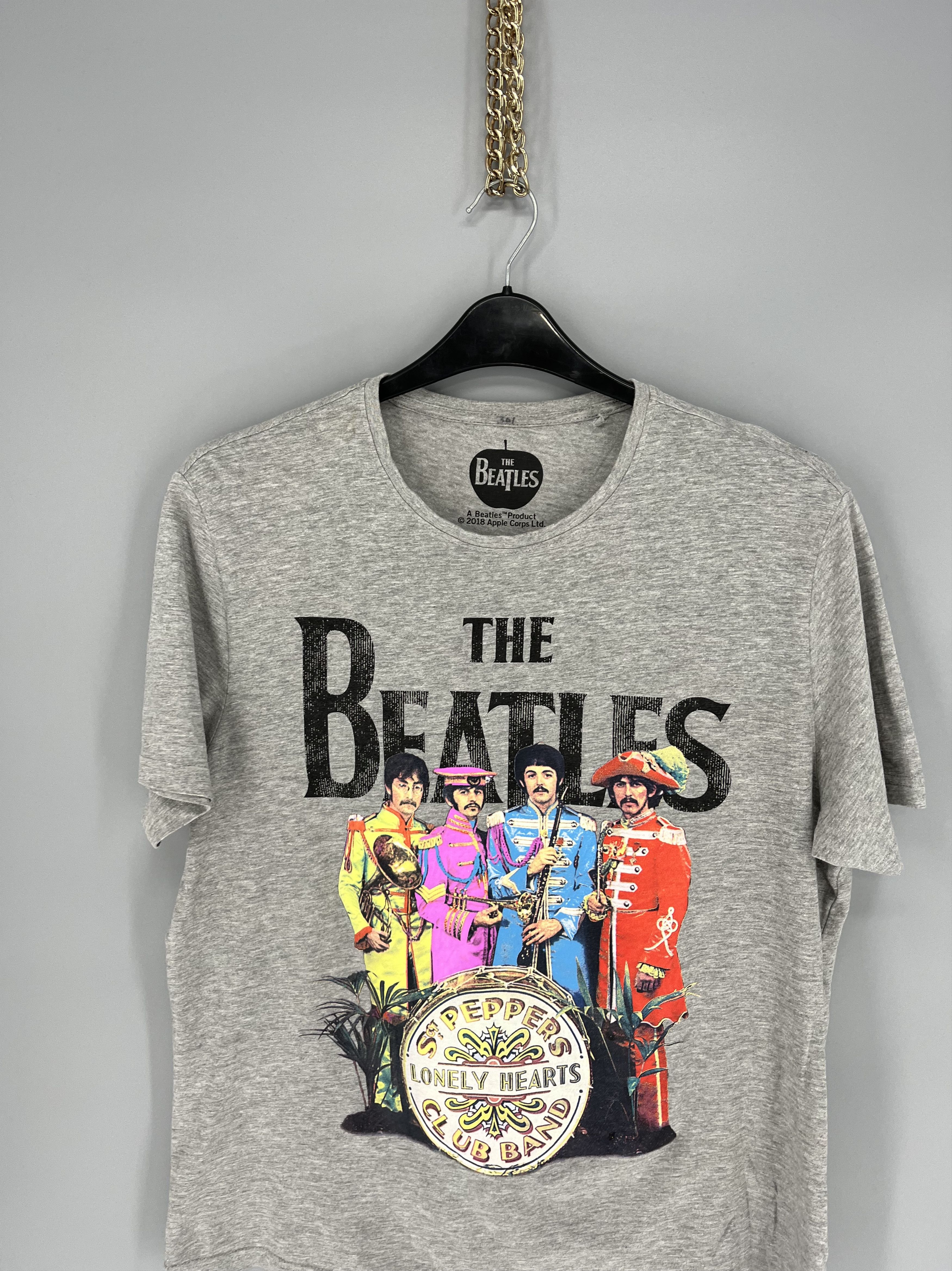 Band Tees Vintage Y2K The Beatles Submarine Thrashed Rock Streetwear Size US L / EU 52-54 / 3 - 6 Thumbnail