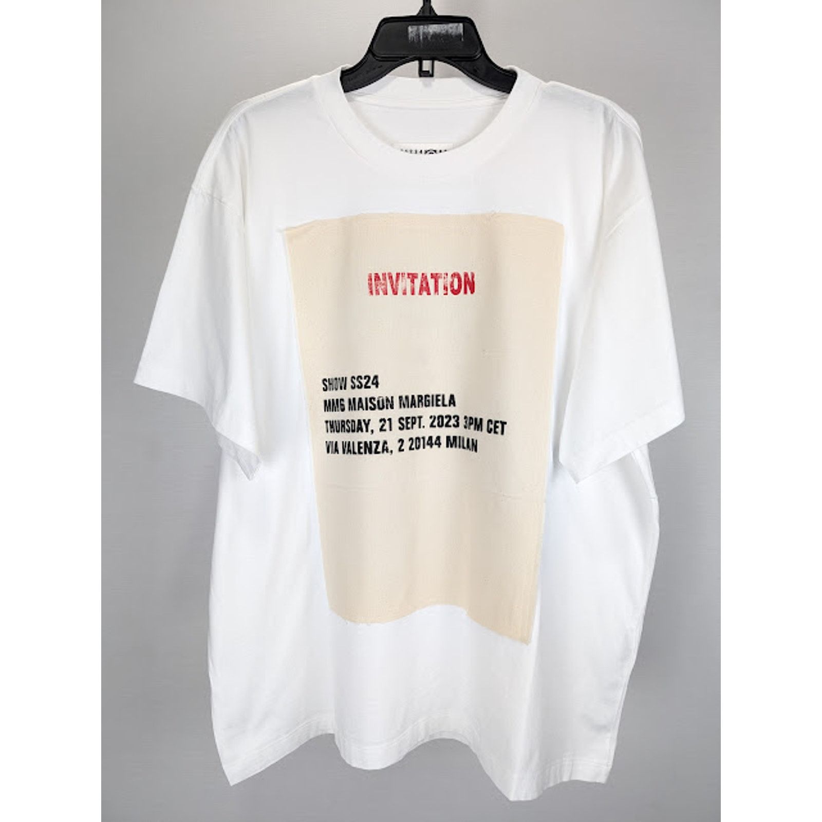 Maison Margiela o1rshd1 T-Shirt in White Size US S / EU 44-46 / 1 - 2 Thumbnail