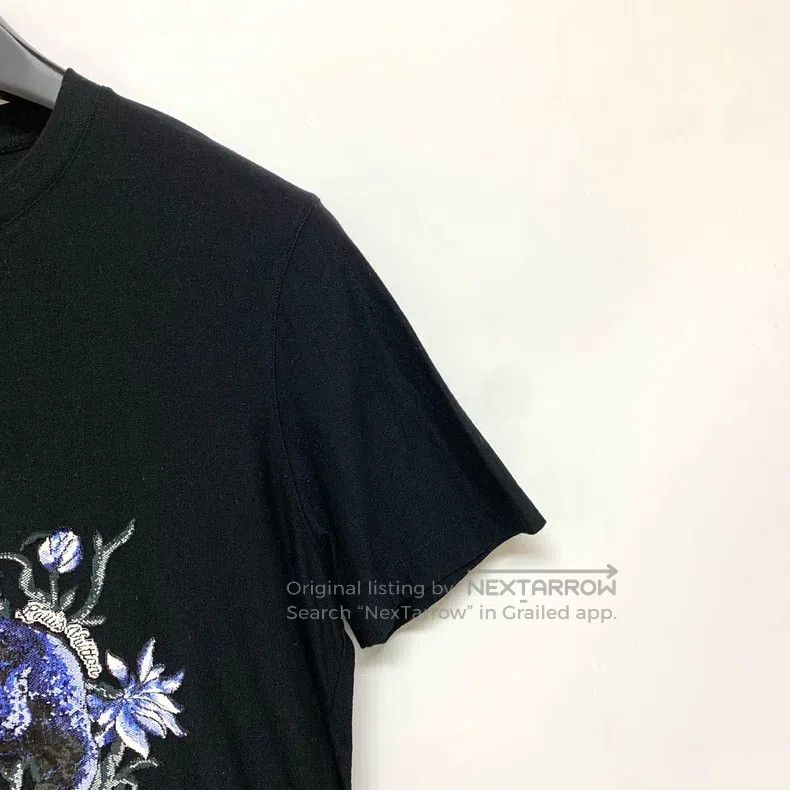 Louis Vuitton Louis Vuitton Floral Flock Jacquard Short Sleeve T-Shirt Size US M / EU 48-50 / 2 - 6 Thumbnail