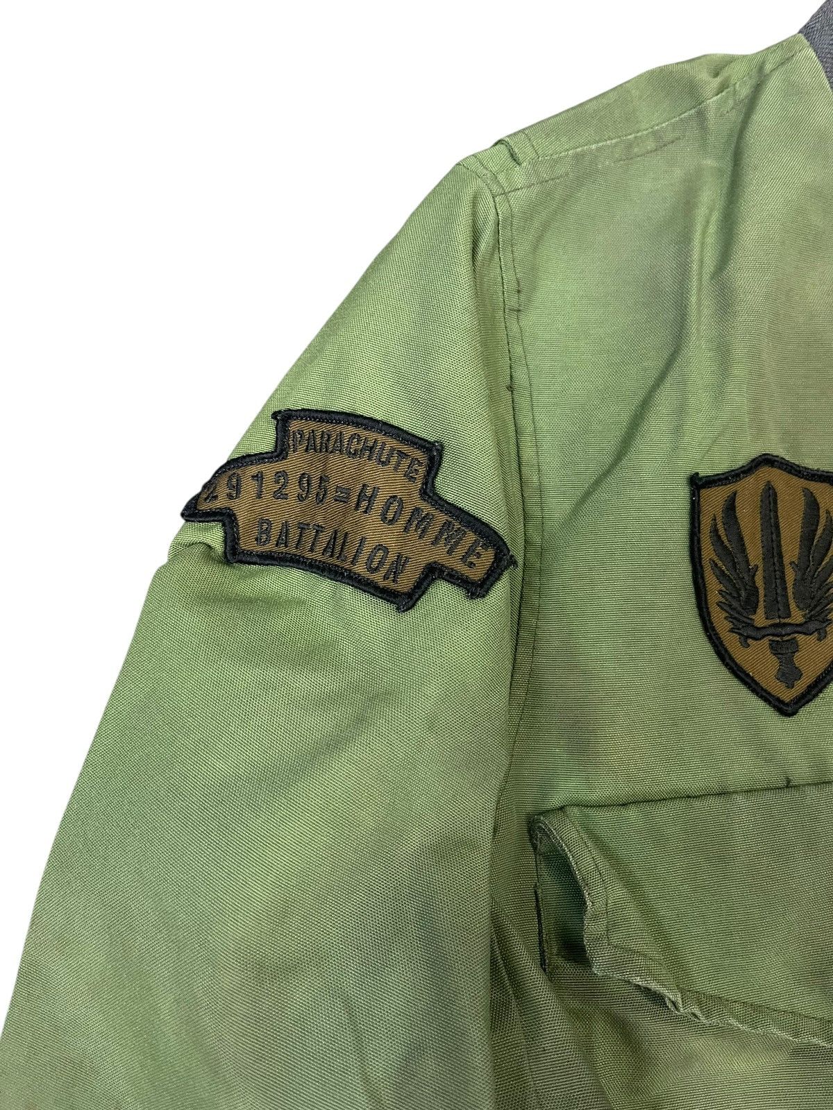 291295=Homme Vintage 291295=Homme Knight Hawks Military Dirty Oil Jacket Size US L / EU 52-54 / 3 - 6 Thumbnail