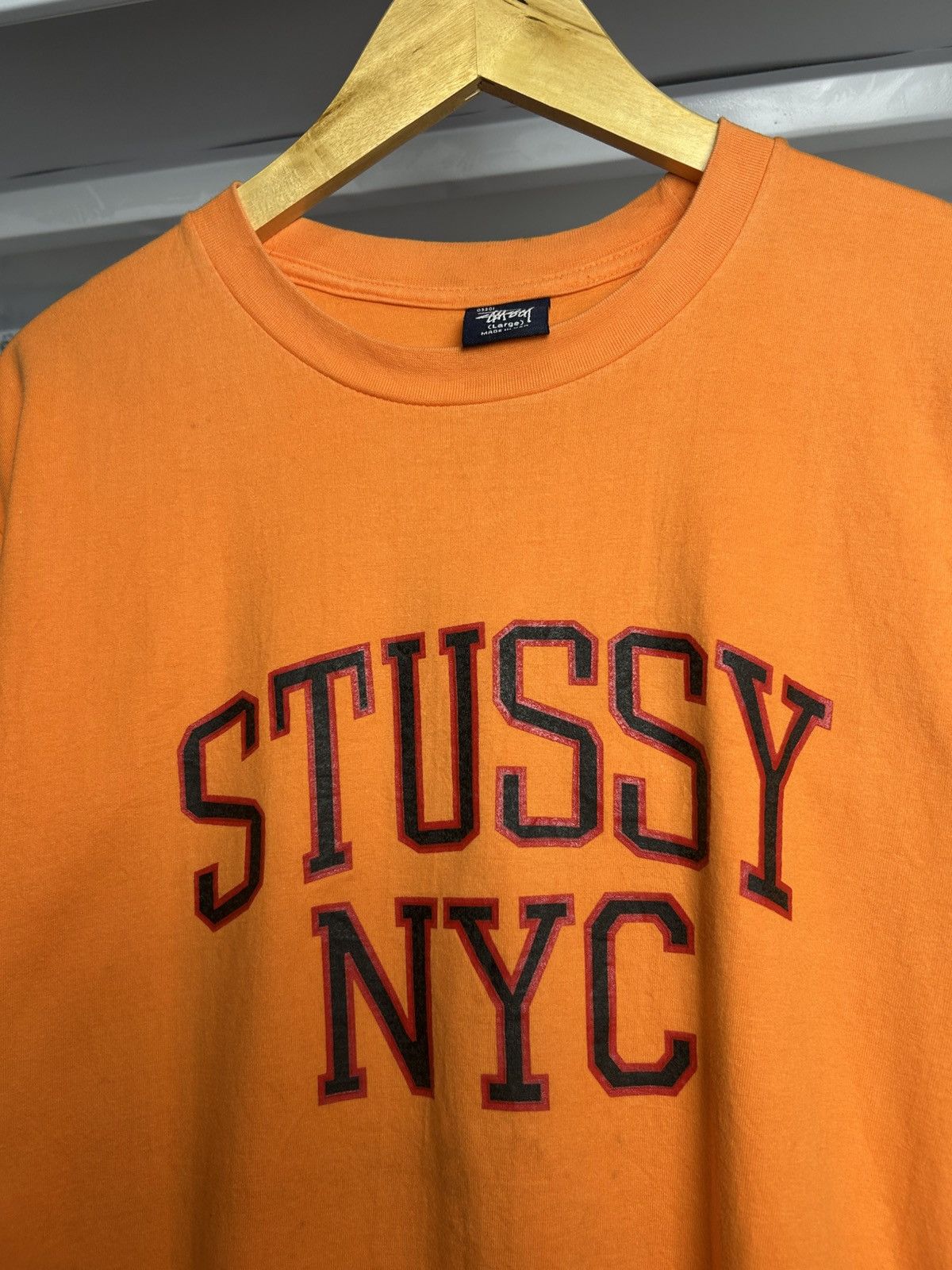 Stussy Vintage Stussy NYC logo Tshirt Size US L / EU 52-54 / 3 - 4 Thumbnail