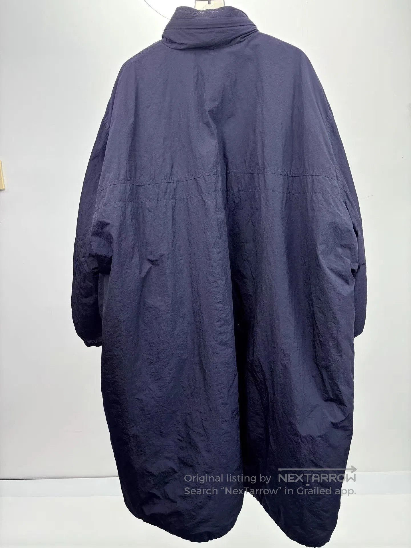Balenciaga Purple Long Padded Coat . Size US S / EU 44-46 / 1 - 2 Thumbnail