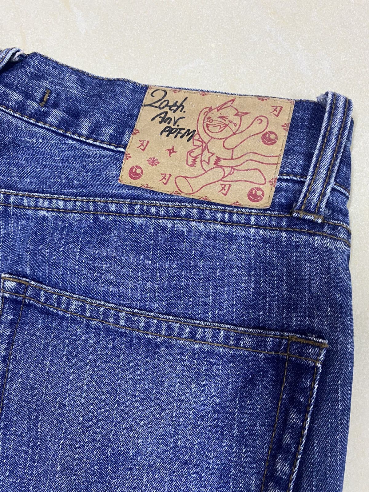 Japanese Brand × PPFM Japanese Brand Ppfm 20th Anniversary Denim Size US 32 / EU 48 - 6 Thumbnail