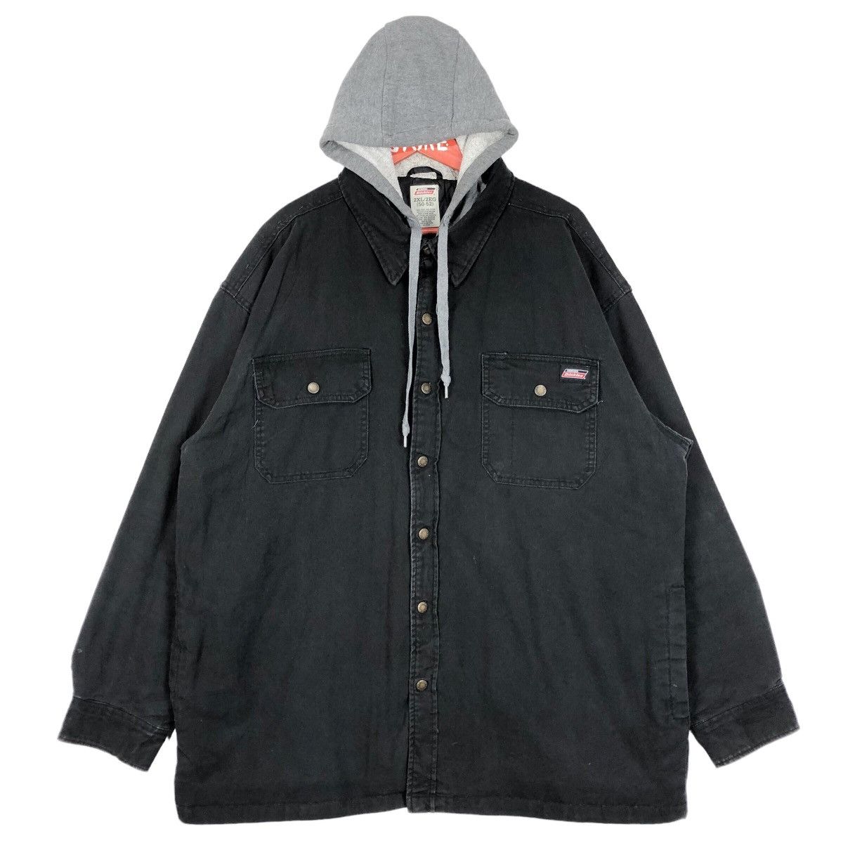 Vintage Dickies Workwear Jacket Hoodie