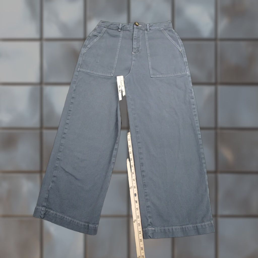 Bdg BDG Jeans Womens 29 Gray Straight Leg 90s Grunge Punk Baggy Denim Trousers Size 29" - 1 Thumbnail