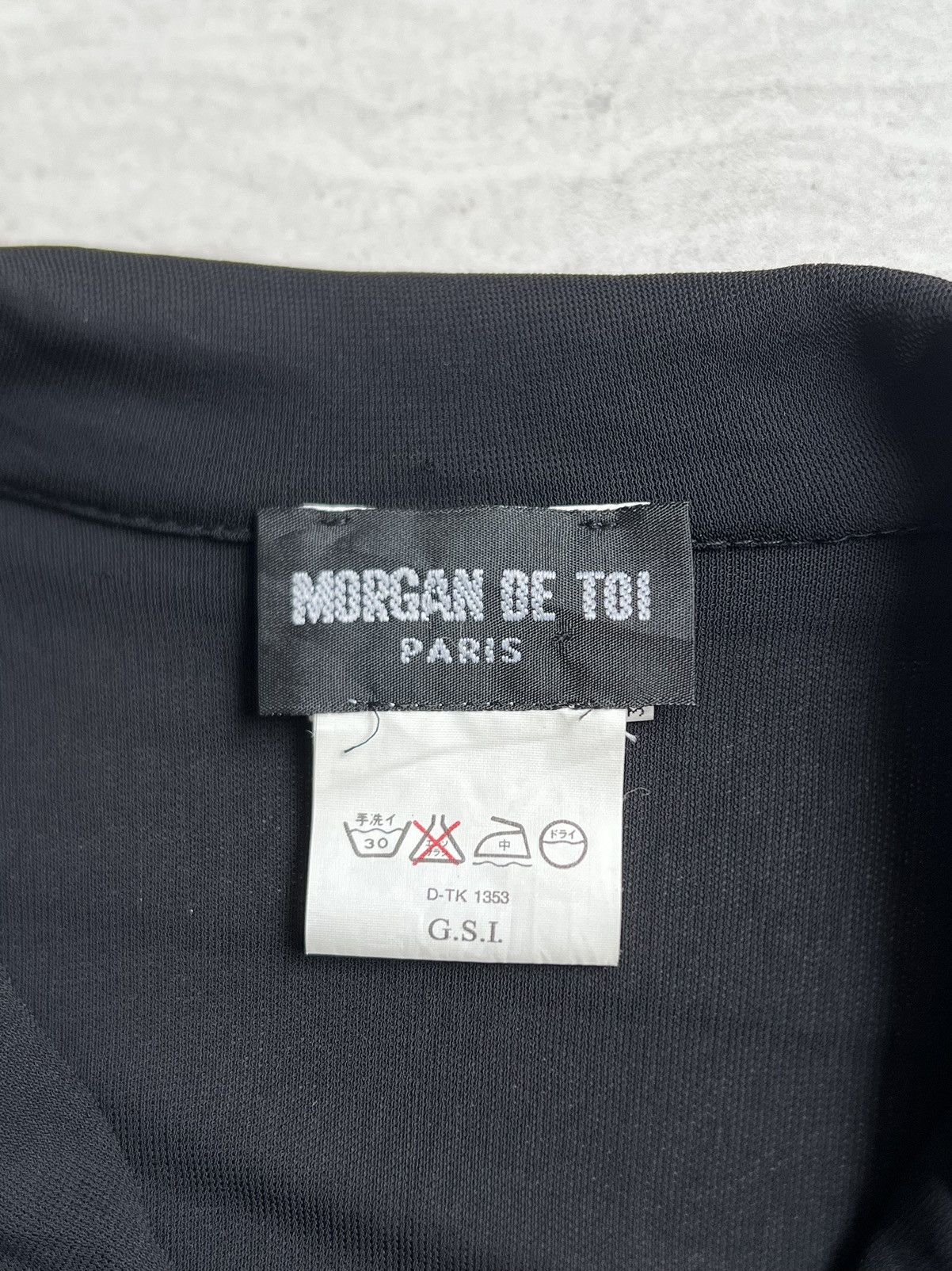 Morgan De Toi MORGAN DE TOI Black Blazers Size 40L - 6 Thumbnail