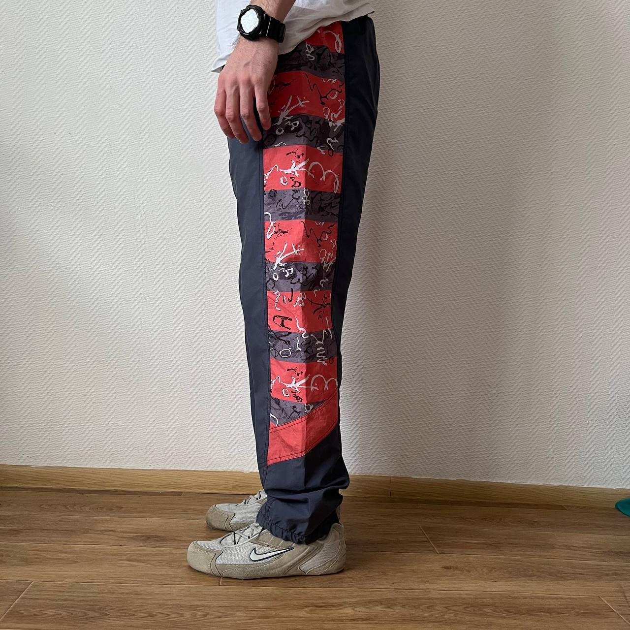 Reebok × Vintage Retro Vintage Reebok Nylon Baggy Trackpants Size US 32 / EU 48 - 7 Thumbnail