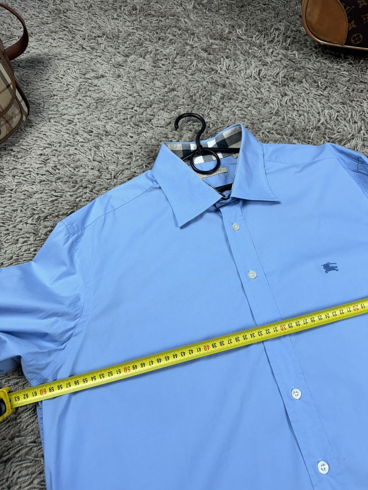 Burberry Classic blue shirt Burberry original luxury old money item Size US XL / EU 56 / 4 - 4 Thumbnail