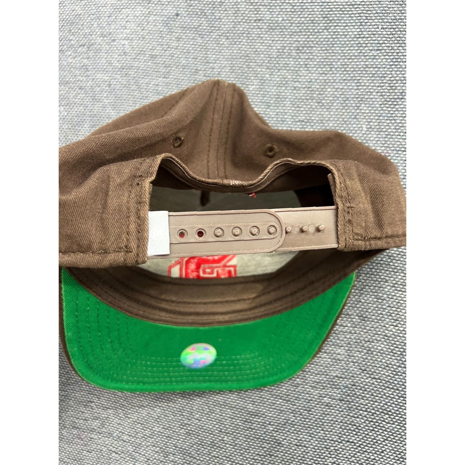 Logo 7 STUSSY S Logo Brown Baseball cap One Size Adjustable Hat Unisex Adults Cap Brown S Logo Baseball Hat Size ONE SIZE - 6 Thumbnail