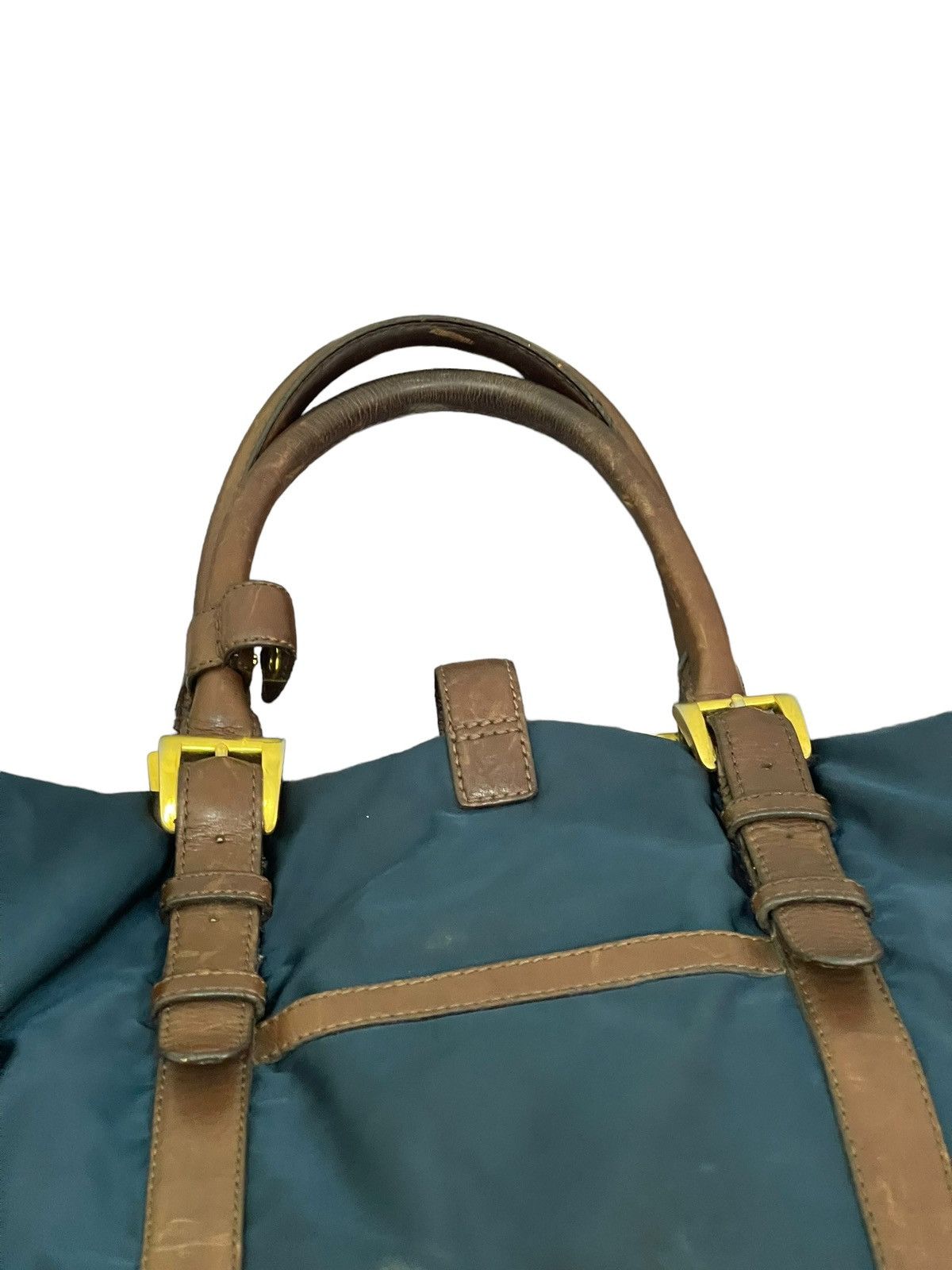 Japanese Brand Leather Nylon United Arrows Brief Bag 4🟩 Size ONE SIZE - 18 Thumbnail