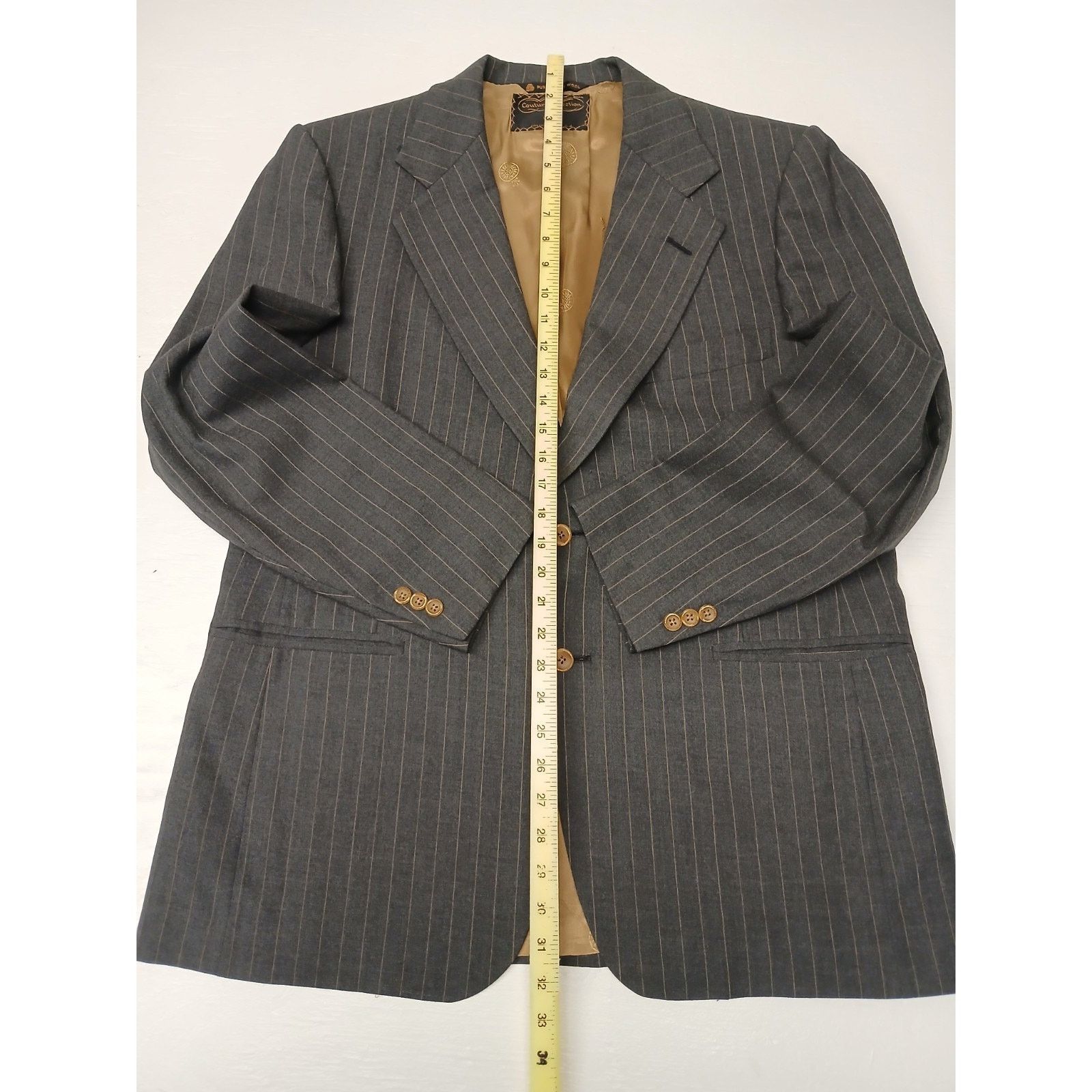 Other Cotoure (No Size) Mens Charcoal Collection Pure Wool Blazer Size 42R - 2 Thumbnail