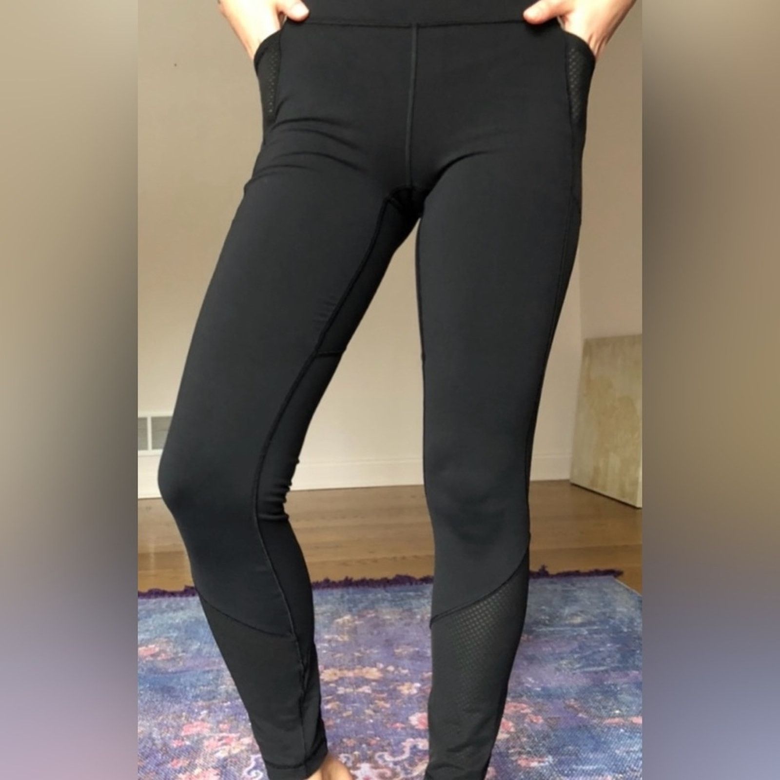 Lululemon Lululemon Everlux Mesh Leggings 28” 6 Size 28" / US 6 / IT 42 - 4 Thumbnail