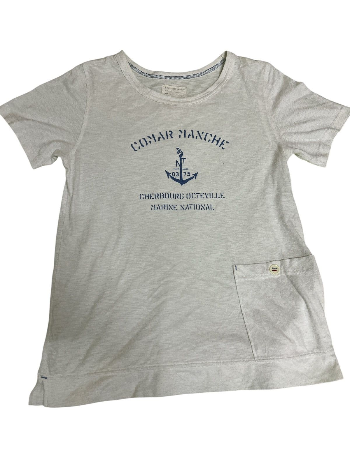 Kapital Vintage Tee Marine Conmar . Size US M / EU 48-50 / 2 - 3 Thumbnail
