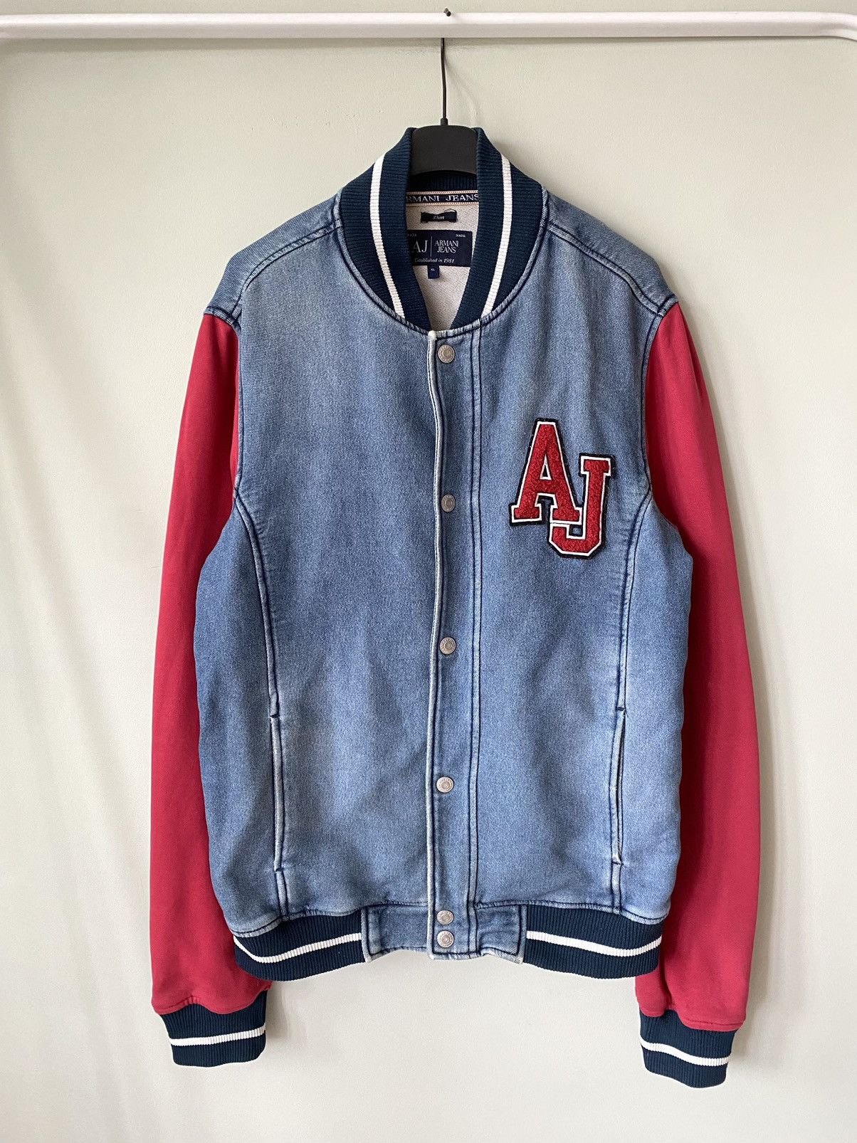 Giorgio Armani × Vintage Archive 80s Armani Jeans military bomber