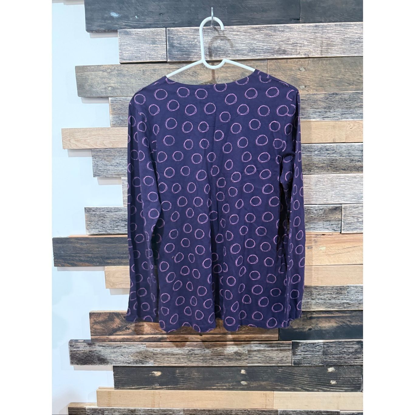Guru Gudrun Sjödén long-sleeve top boho lagenlook size Medium Size M / US 6-8 / IT 42-44 - 2 Thumbnail