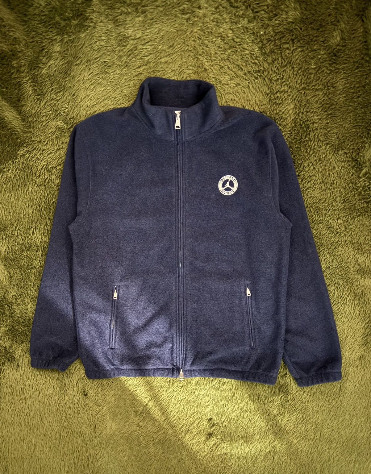 Jordan Brand × Union LA [L] Jordan x UNION Track College Jacket – Navy (US/EU) Size US L / EU 52-54 / 3 - 1 Thumbnail