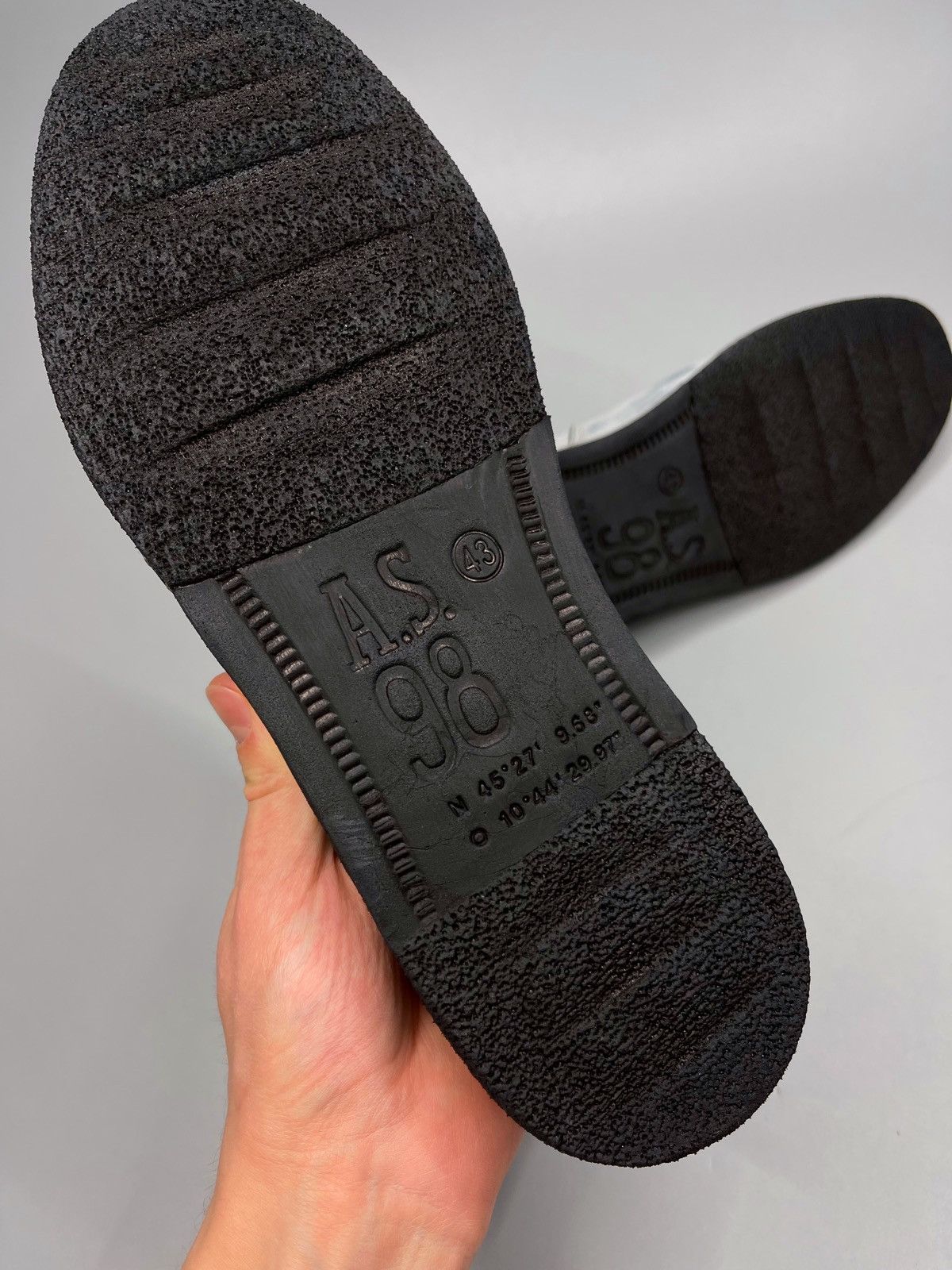 Japanese Brand × Vintage A.S 98 Shoes Leather Style Rick Owens Size US 10 / EU 43 - 11 Thumbnail
