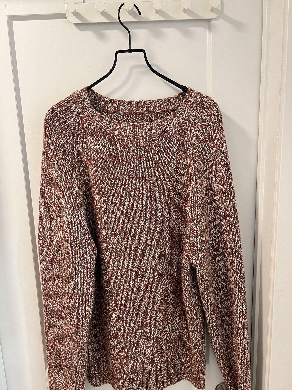 Aime Leon Dore ALD Marled Raglan (Multicolor) Knitted Sweater Size US L / EU 52-54 / 3 - 1 Thumbnail