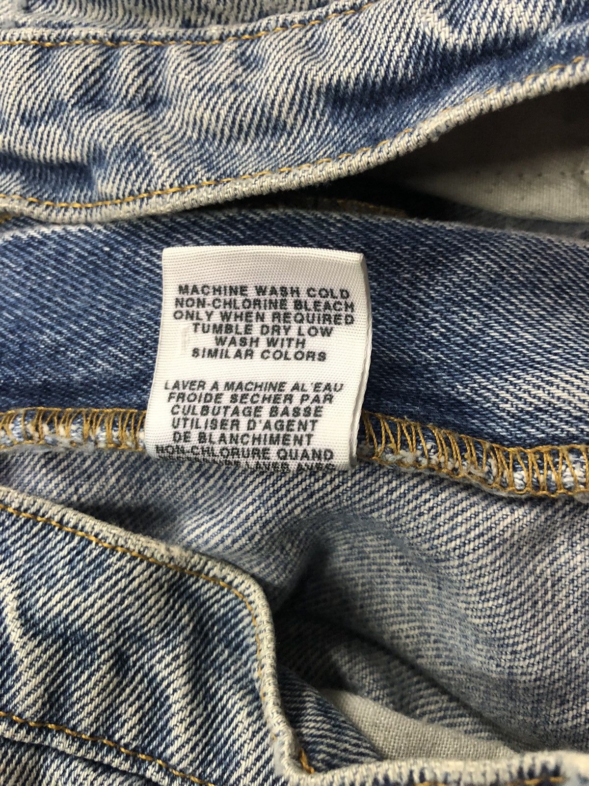 Polo Ralph Lauren × RRL Ralph Lauren × Ralph Lauren Rare Ralph Laurent Distressed Denim Jeans Size US 34 / EU 50 - 5 Thumbnail